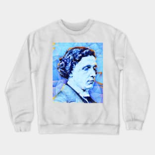 Lewis Carroll Portrait | Lewis Carroll Artwork | Lewis Carroll Painting 10 Crewneck Sweatshirt